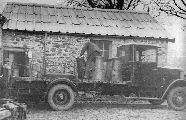 Bargh milk lorry
