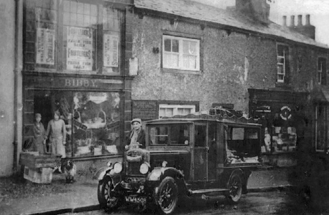 Bibbys shop and van